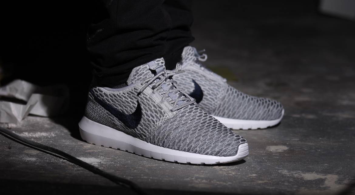 Nike Flyknit Rosherun Light Charcoal 677243 006 AFEW STORE